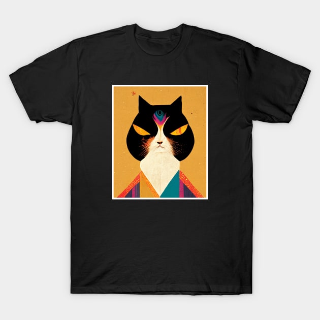 cat goddess T-Shirt by ElArrogante